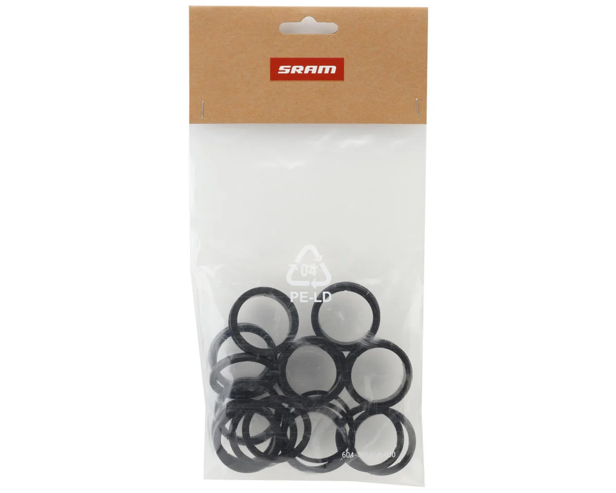 SRAM DUB Mountain/Road V3 Bottom Bracket Spacer Kit (Black) - view 2